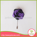 Blue mix dark rose flower with 2.5 inches mental brooch pins